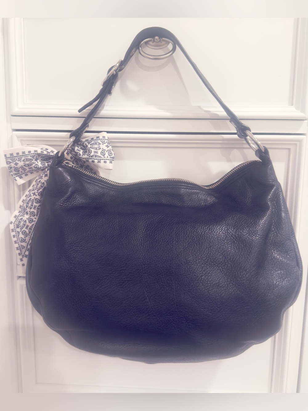 🖤 SOLD - Coach Ali Hobo Bag in Black Pebbled Leather - EUC! - Picture 5 of 16